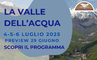 Campiglia Cervo - Inaugura la targa de “La Valle dell’Acqua” in vista dell’edizione 2025
