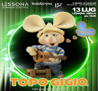 Lessona - Arriva Topo Gigio: un mare di coccole e divertimento per tutti