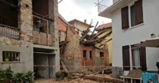 Valdilana - Crollo di un edificio a Cereie: paura tra i residenti, nessun ferito