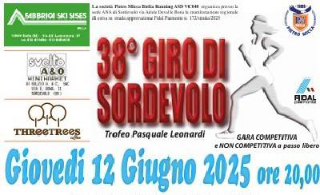 Giro Podistico di Sordevolo, partecipazione in calo: solo 52 runner alla gara Fidal