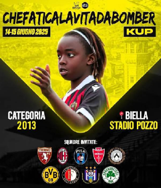 Biella - Trionfa il Milan al Torneo "Che Fatica la Vita da Bomber Kup": oltre 500 giovani in campo