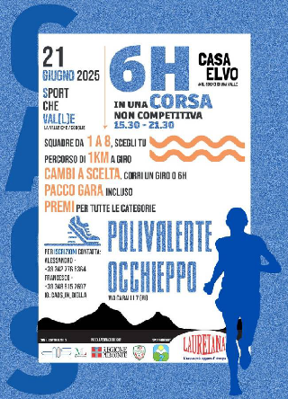 Occhieppo Inferiore - Torna il Progetto CAOS: la “6h di corsa” tra sport, giovani e comunità
