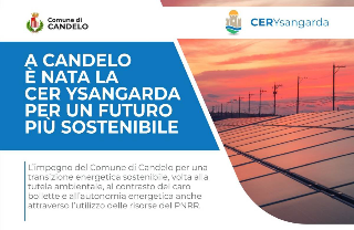 Candelo - Si punta sul futuro: nasce la Comunità Energetica Rinnovabile YSANGARDA