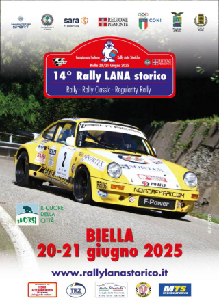 Biella - Capitale della passione motoristica, Rally Lana Storico da record: 181 iscritti per l’edizione 2025
