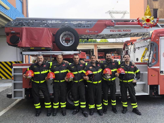 Biella - Sono sei i promossi al grado di capo squadra: rafforzato il comando dei Vigili del Fuoco