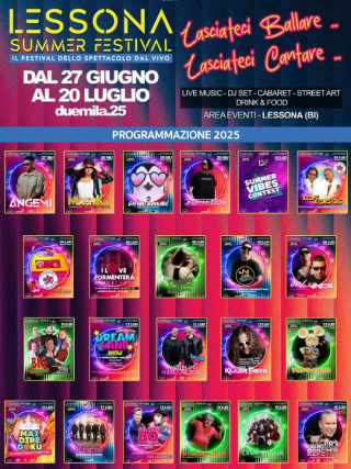 Lessona Summer Festival 2025: Al Via l’Energia di un’Intera Comunità