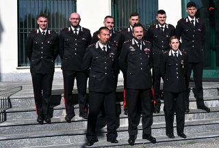 Provincia di Biella - Assegnati sei nuovi Marescialli dei Carabinieri: il benvenuto del Comandante Giacometti